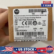 Allen-Bradley 1794-IF2XOF2I SER A FIex 2 lnpnt 2 Output Analog Module