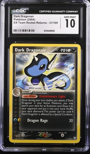Dark Dragonair graded CGC 10 for sale on eBay