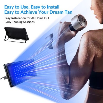Sunless Tanning Lamp Skin Health Anti-Aging Natural Self-Tanning For Home Use