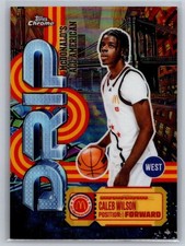 2025 Topps Chrome McDonald's Caleb Wilson Drip SSP RC #AA-5 UNC Tar Heels