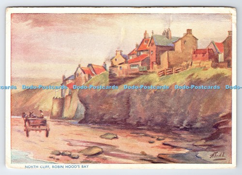 D334824 Robin Hood Bay. North Cliff. Harold Todd