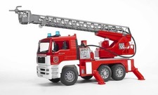 Gadget - Bruder: 2771 - Man Tga Autopompa Pompieri Con Luci E Suono - Bruder