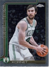 Luke Kornet 2025-26 Topps Chrome Base Set Boston Celtics #37 NBA Basketball Card