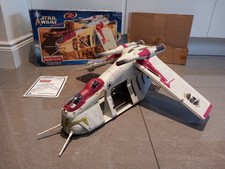 100% Complete Star Wars Republic Gunship bomber attack of the clones (SW 278)