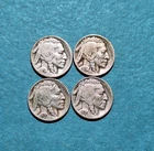 1930 1930 S, 1934, 1934 D Buffalo Nickel 4 Coin lot - 1930 S 1934 D Key Dates