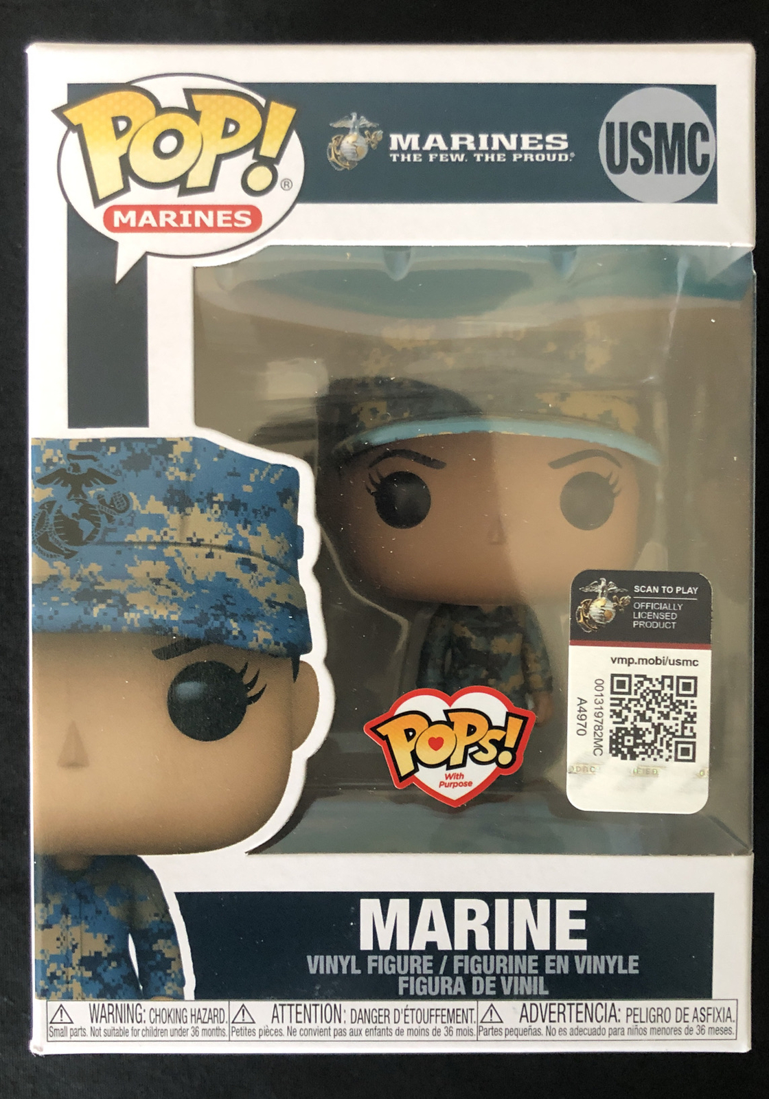 Military Marine Female (Hispanic) Pop! Vinyl Figure