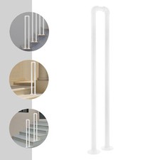 U-Shaped Carbon Steel Stair Handrail, Stylish...
