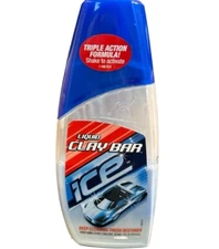 Turtle Wax Liquid Clay Bar Ice 60% of 16 Oz Bottle Finish Restorer Vintage