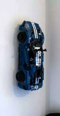 Display Wall Mount Hanger for Lego Technic 2022 Ford GT #42154