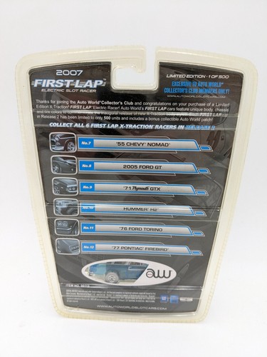 Chevy Nomad 2007 Auto World Xtraction primera vuelta 55 1 de 500 sin usar, en caja nuevo - Imagen 3 de 4