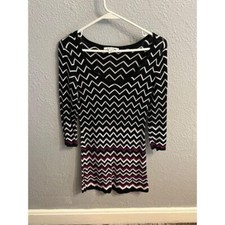 Womens White House black market sweater dress size medium