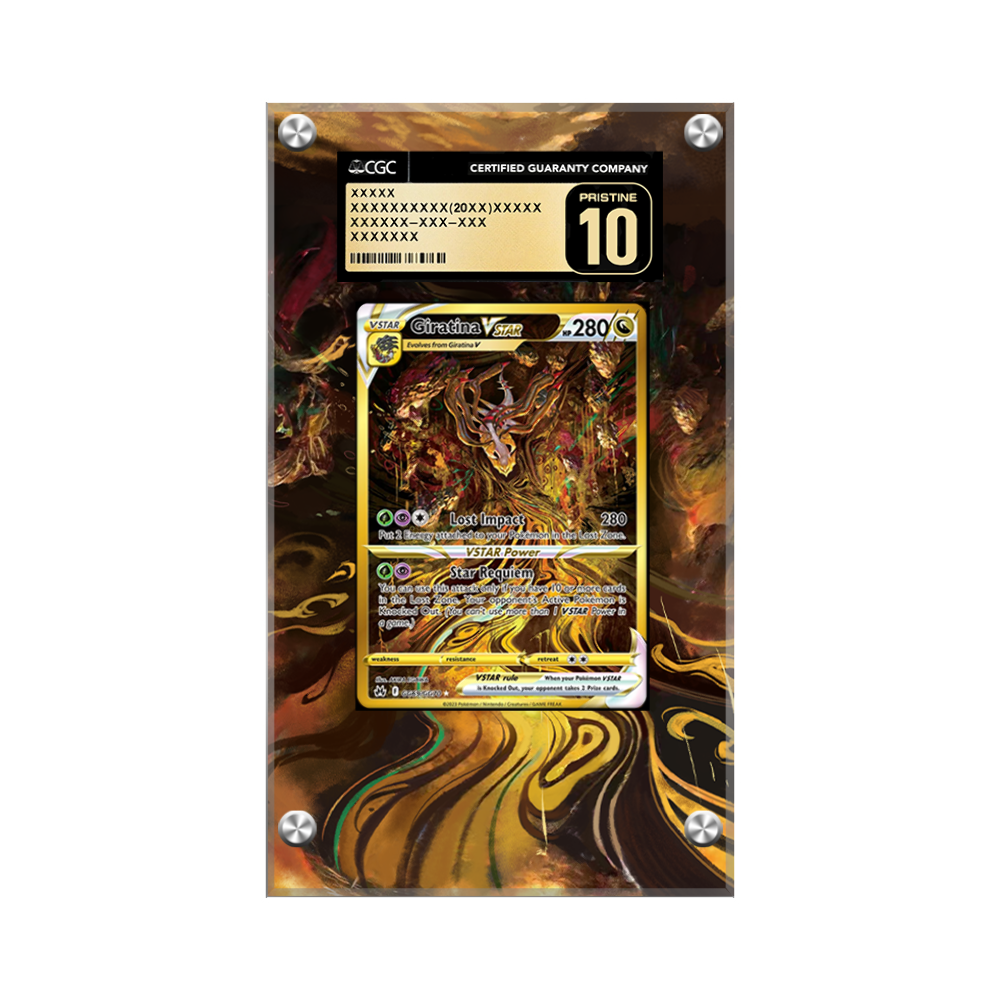 Giratina Vstar GG69/GG70 - Pokémon CGC Extended Artwork Protective