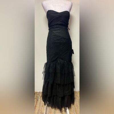 NWT Lulus Elegant Tiered Ruffle Maxi Dress