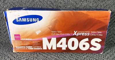 Samsung Laser Toner Cartridge MAGENTA M406S Xpress Printer CLP-36x CLX-330x NOS