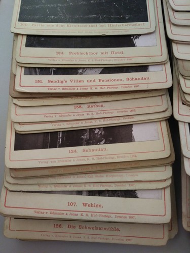 (40+) Sachs. Schweiz Germany Rommler & Johnas Cabinet Card Prints - Picture 7 of 9