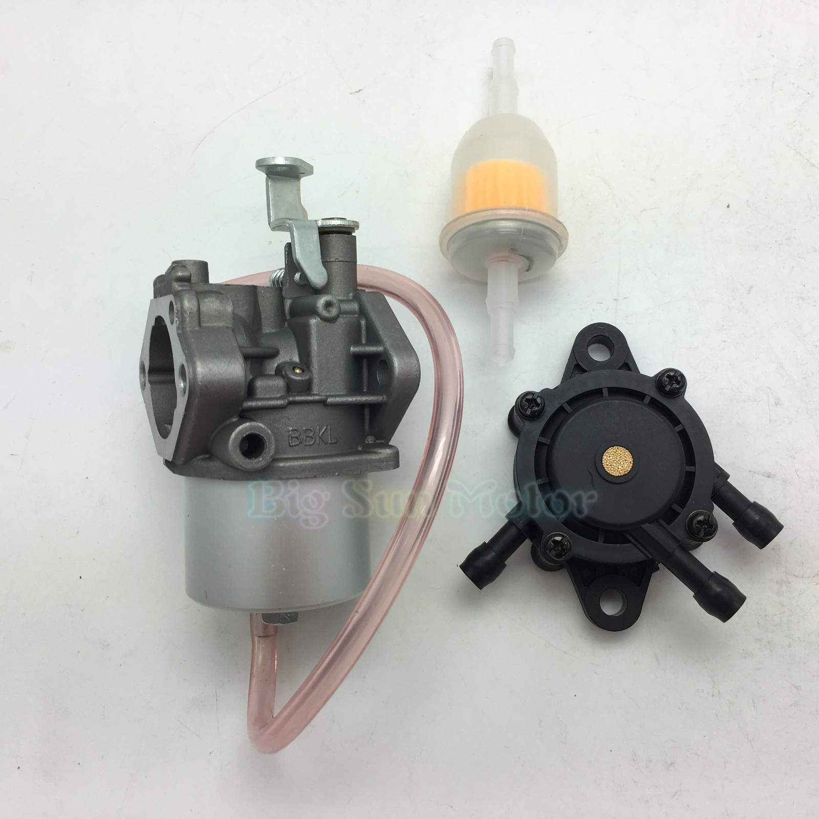 Gas Golf Cart Carburetor 037 17561 W/ Fuel Pump Oil Filter Club Car DS