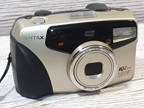 Pentax Espio iqZoom 105G Point And Shoot 35mm Film Zoom Camera. 