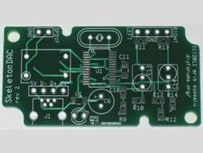 Beezar Audio Skeleton DAC PCB - USB Powered, 16-bit 44.1kHz Digital Audio
