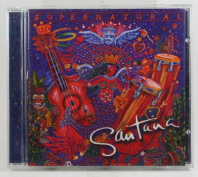 Santana Supernatural CD 1999 Rob Thomas Eric Clapton Lauryn Hill Dave Matthews