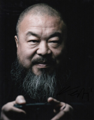 Ai Weiwei signed Artist 10x8 Photo AFTAL & UACC [16450] Full Signing Details