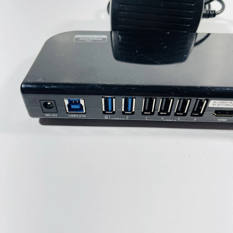 USB 3.0 and USB C Universal Laptop Docking Station Dual Monitor HDMI DVI VGA - Image 4 of 4