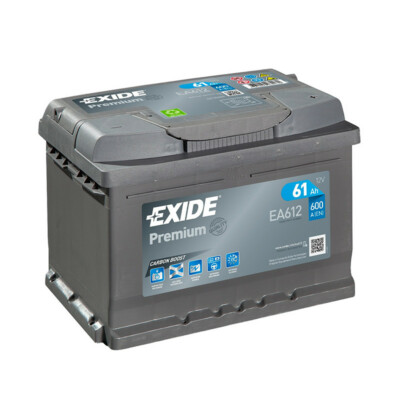 Exide Premium Akku EA612 12V 60AH 600A