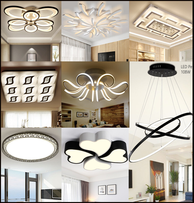 best seller LED Deckenleuchten Lampen dimmbar Beleuchtung Fernbedienung A V1