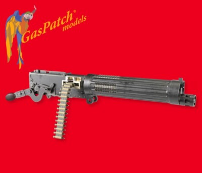 1/24 GasPatch #24130 Vickers Mk.I Tp.E Loading Handle MG Pair (Unpainted Kit)