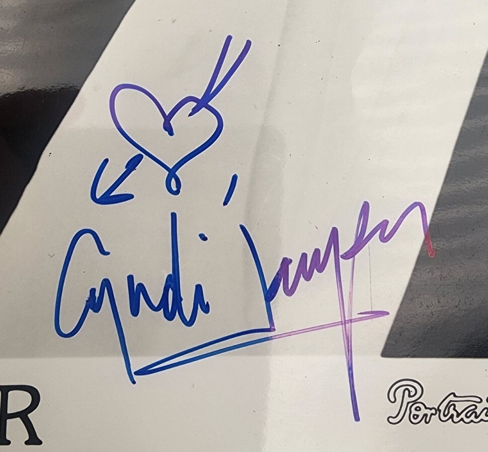 Cyndi Lauper Signed Auto Vintage 8x10 JSA AN49158 Rock Legend | eBay