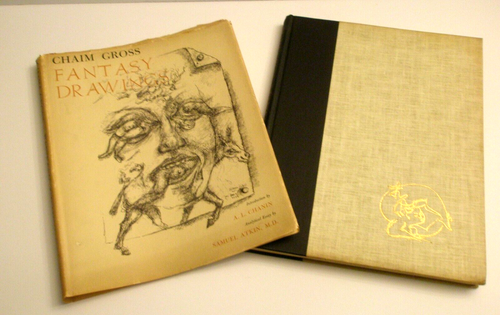 Chaim Gross Fantasy Drawings #26/100 HC DJ 1st Ed. Signed EUC