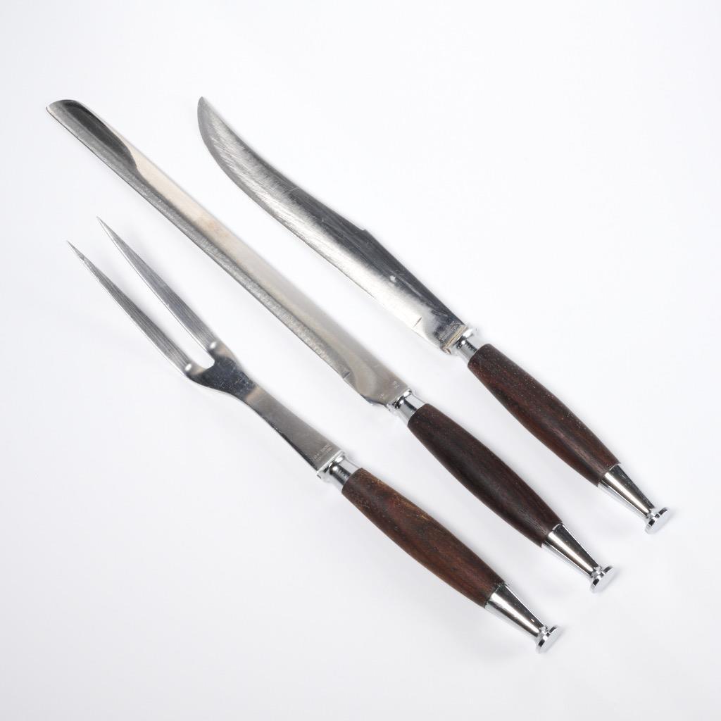 Japan Sword ナイフセット Japan Sword Stainless Steel Vintage Carving Slicing Knife Fork