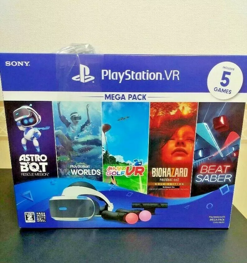 PlayStation VR MEGA PACK From Japan