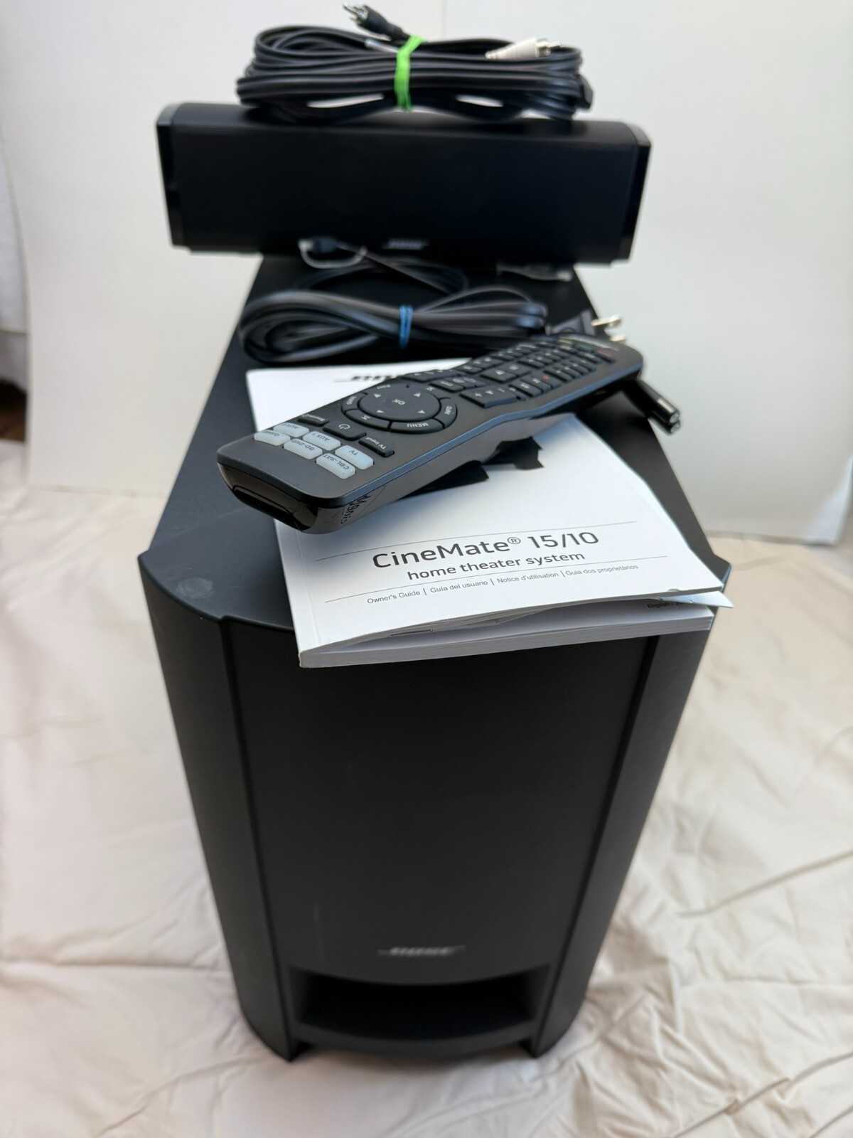 Soundbar Speaker Bose Cinemate 15 Setup Bose – CineMate 15