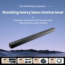 Wireless 4 Speaker Sound Bar Subwoofer System TV Home Theater Bluetooth Surround