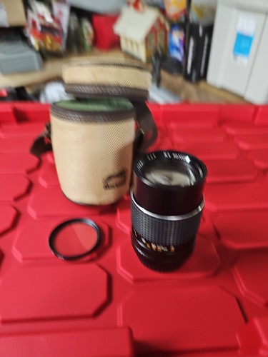 Sears Auto MC 1:2.8 f=135mm 52ø Multi Coated Camera Lens W Case BH