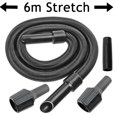 6m Extra Long Extension Pipe Hose Kit for Titan Vacuum Cleaner  