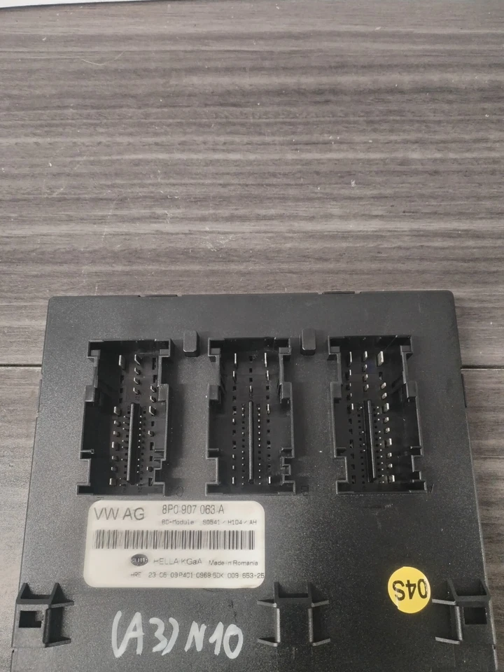 MÓDULO CONTROL CARROCERÍA AUDI A3 S3 8P 8PA 2008-2012 SUMINISTRO BCM 8P0907063A Foto 2 de 3