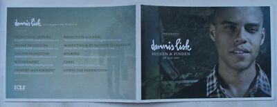 Dennis Lisk Suchen & Finden GER Presskit / Poster 2009