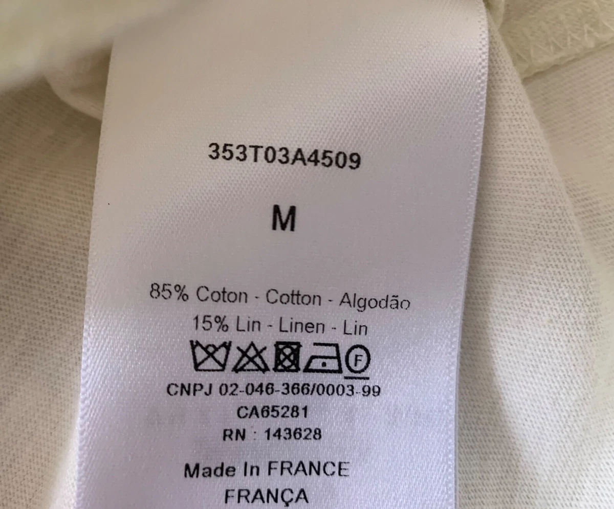 Tshirt Dior Homme White size M International in Cotton 29810098 #37 Tshirt Dior Homme White size M International in Cotton 29810098