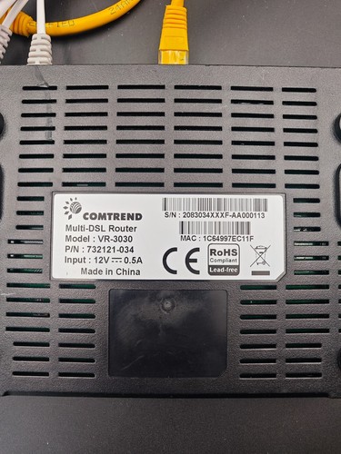 Comtrend VR-3030 Multi DLS-Router Unboxed Inc VAT - Picture 3 of 4