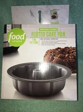 Food Network Fluted Cake Pan 7 Inches Test kitchen Approved Brand New