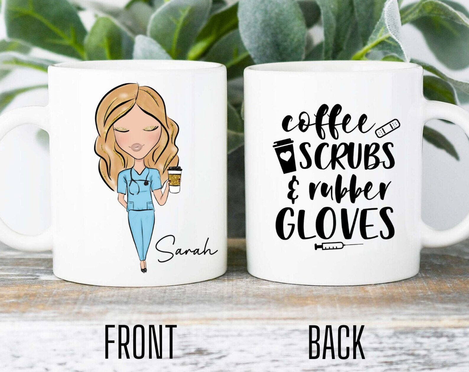 Nurse Mug Nurse Gift Custom Nurse Mug Nhs Mug Graduation Gift Glam Nurse Mug