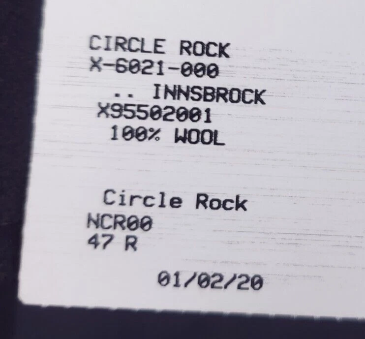 Circle Rock USA *NWT* Navy Blue Doeskin Wool Jacket Car Coat Men's Size 47R XXL - image 4 of 4
