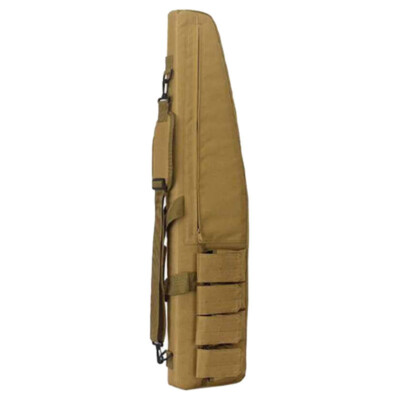 AW 42 Tactical Dual Rifle Gun Bag Case Carbine Soft Case Double Padded Oxford With Backpack Straps Pouches