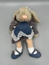 Vintage 1995 24K Polar Puff Candy Bunny Rabbit Plush Mighty Star