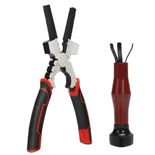VASTOOLS Welding Pliers8 InchChipping HammerFine & Coarse FilesHardened Wire ...