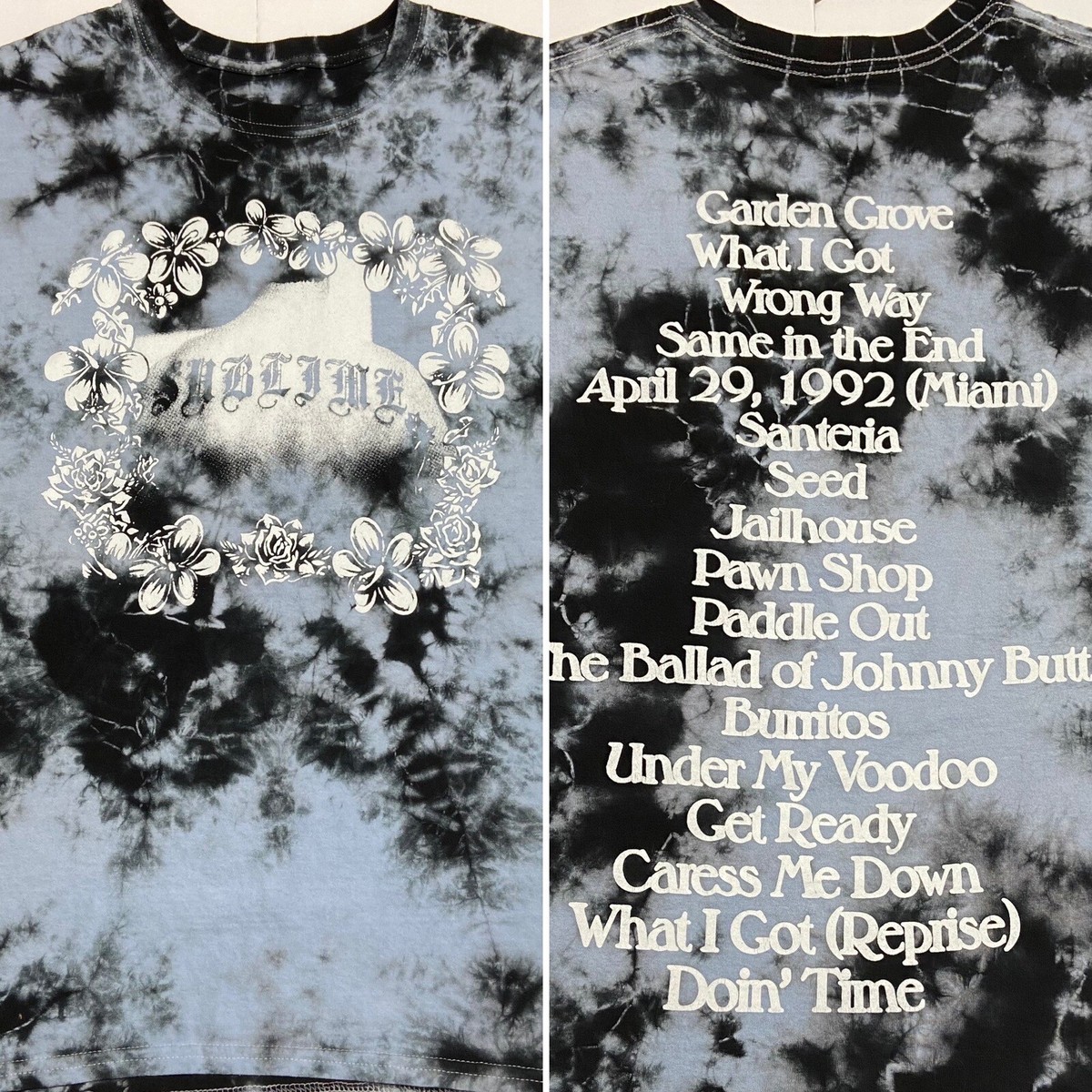 その他 Salsation V tshirt Size M Tiedye Adult Large Sublime Self-Titled Album Art Tie-Dye T-Shirt w