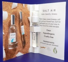 Skylar Salt Air Eau de Toilette Spray 1.5mL / 0.05 Oz SAMPLE VIAL ON PROMO CARD