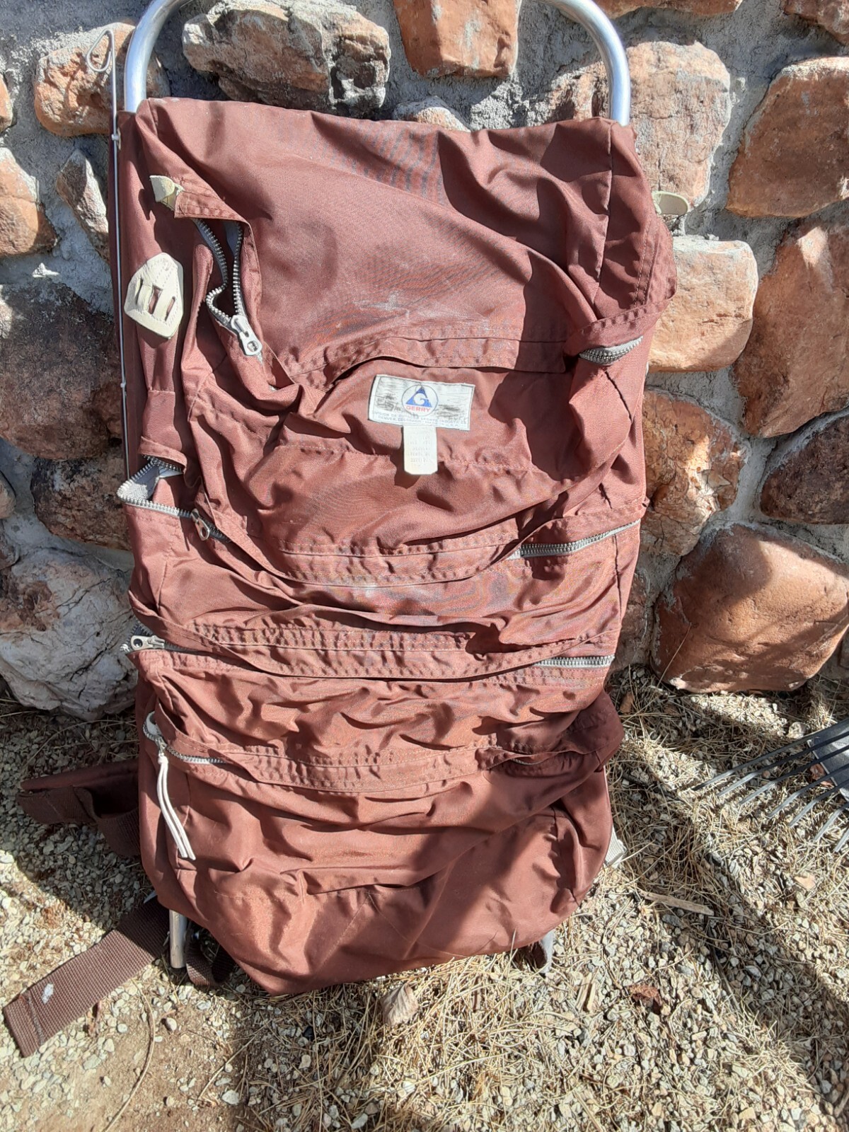 Gerry External Frame 70's Vtg Hiking Backpack USA eBay