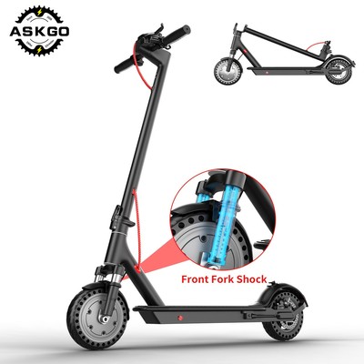 350W Motor Adult Electric Scooter 8.5'' 21Miles Range 19 Mph Foldable E Scooter